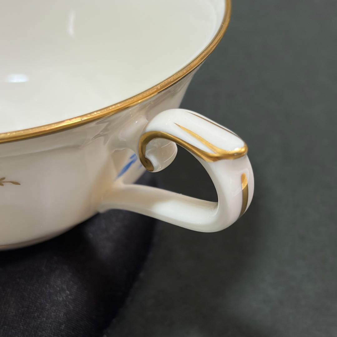 Noritake ivory china スープ カップ＆ソーサー 7客 皿5枚