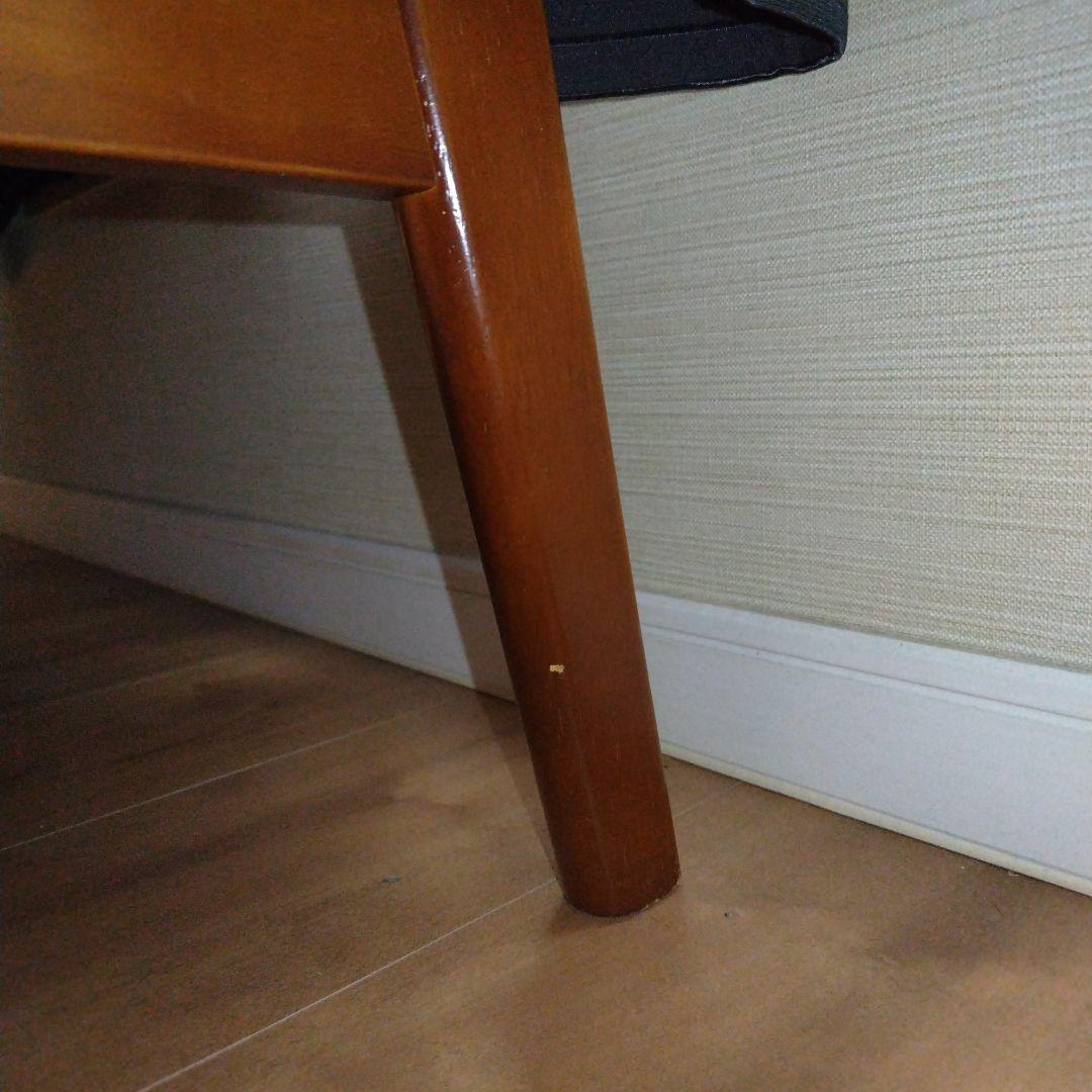 カリモク60 　Kチェア　 2シーター　座面ジャンク
