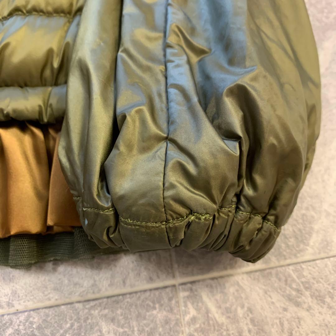 MONCLER モンクレール＊SACAI フリル 軽量ライトダウン