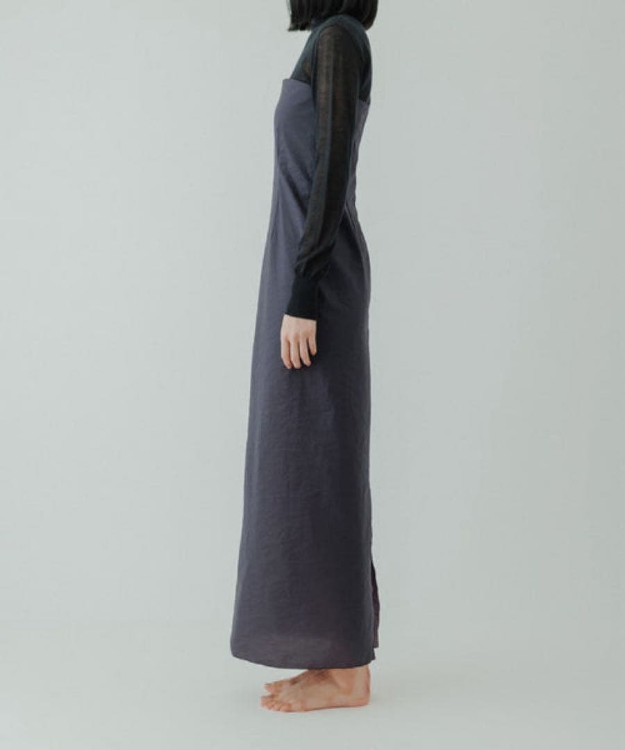 新品【yo BIOTOP】Sheer tight long bere dress