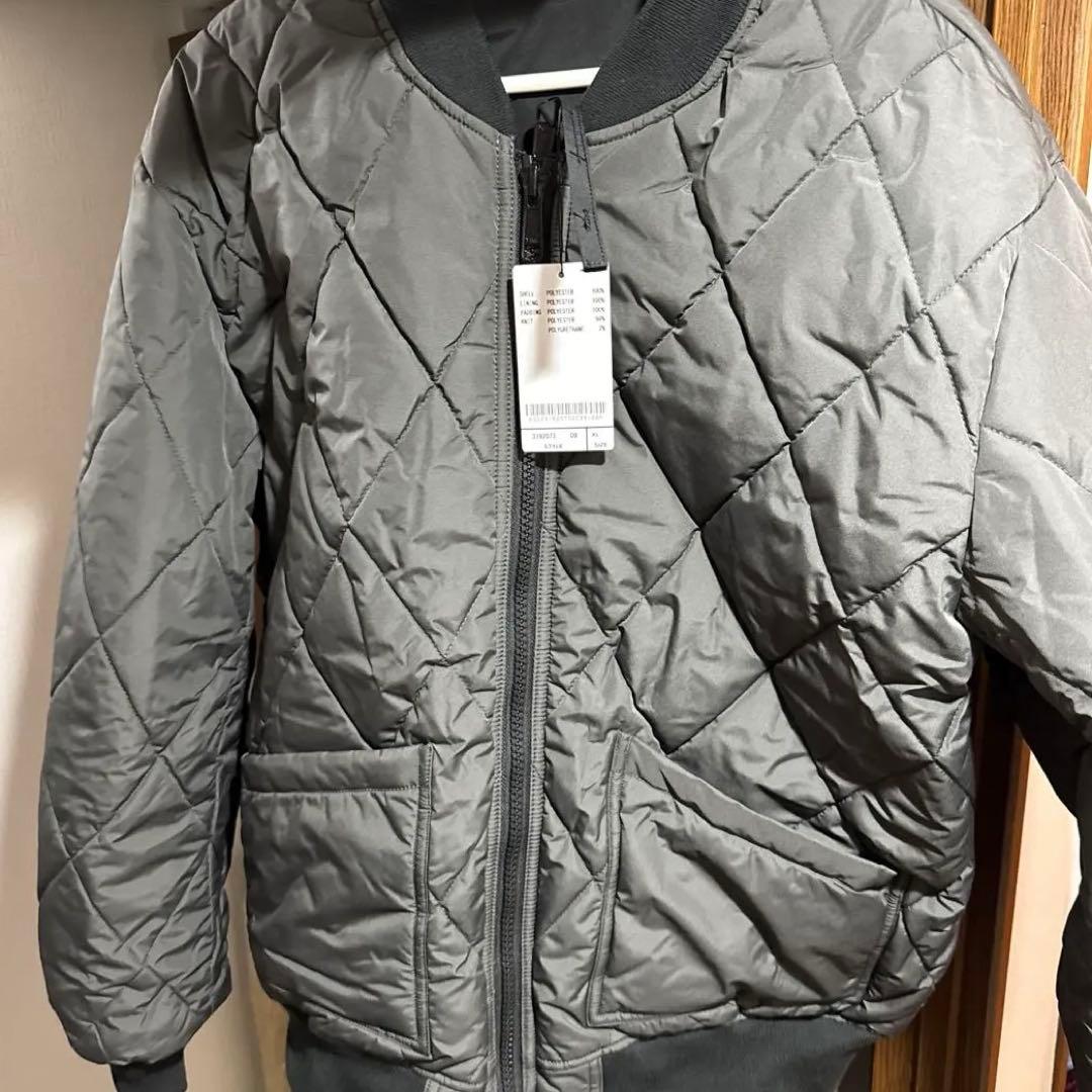 新品タグ付 Schott MA-1 フライトジャケット リバーシブル 黒 XL