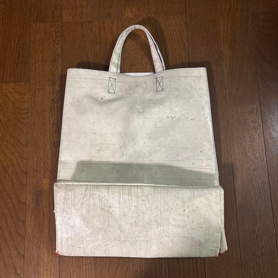 Freitag Miami vice トートバッグ ホワイト/レッド