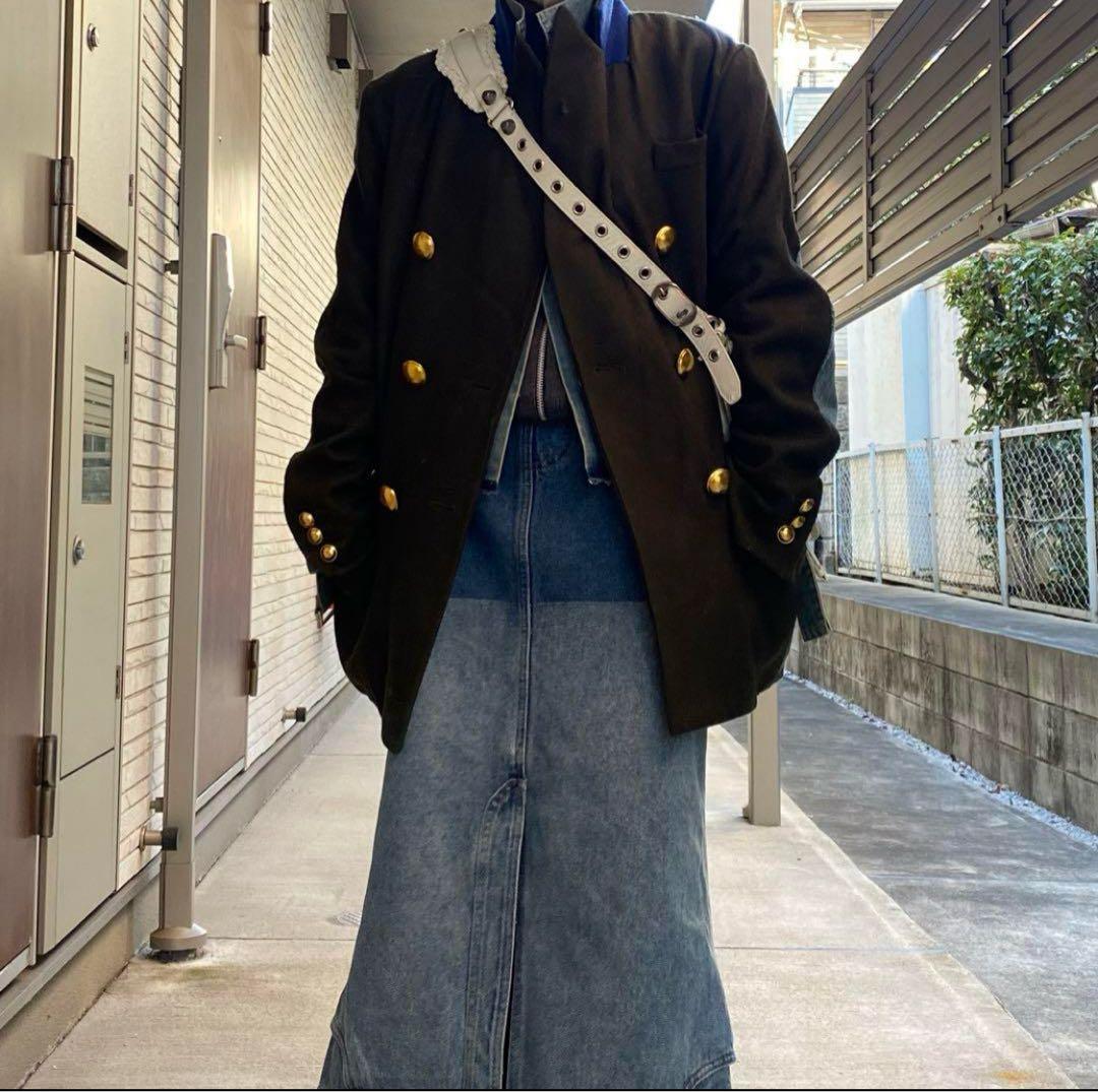 訳あり！sacai サンプル　ジャケット　デニム　ドッキング