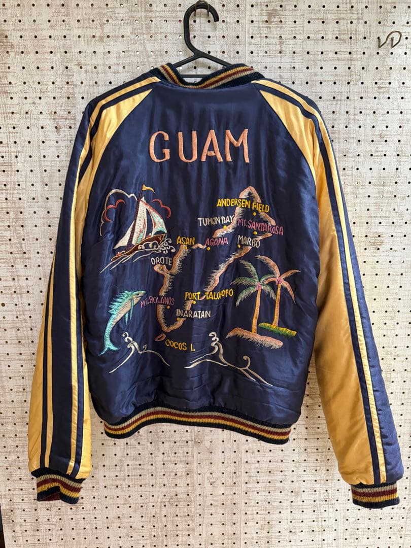 テーラー東洋 スカジャン グアム GUAM リバーシブル