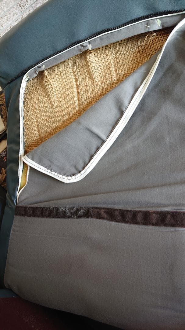 レザー　コーナーソファセット　五人掛け①