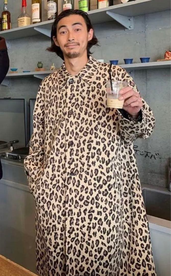 ジャケット・アウター WACKO MARIA LEOPARD COAT