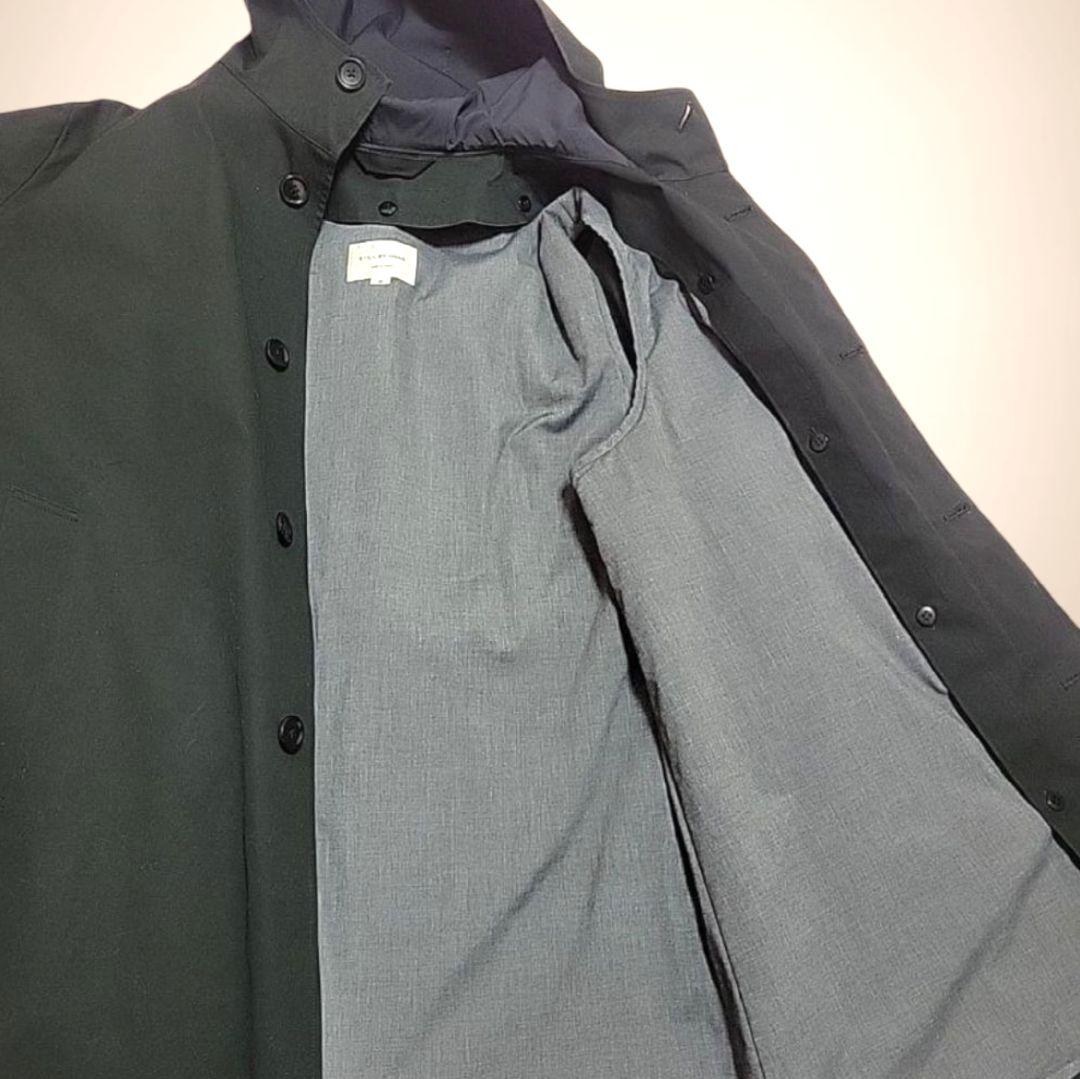 【美品】STILL BY HAND　フーディーコート　46　ブラック