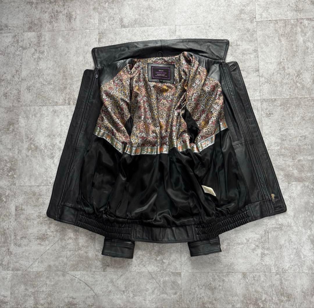 ジャケット・アウター 80s short real leather bomber jacket