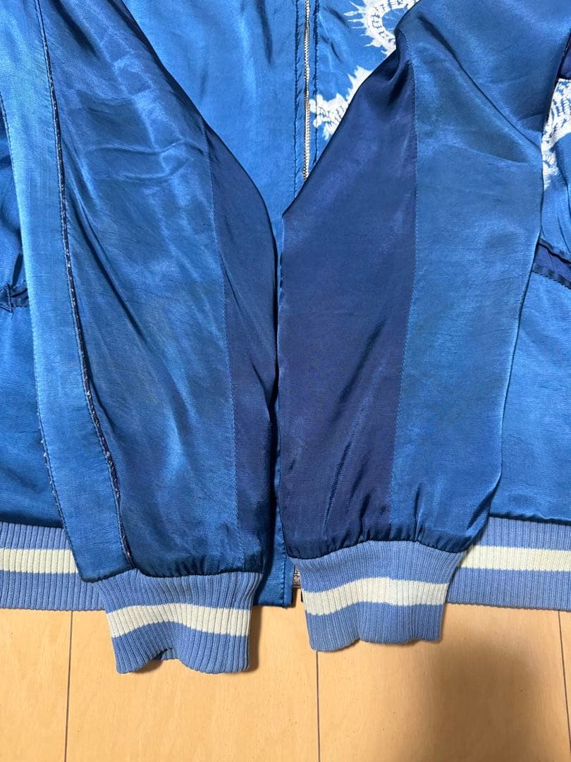 BLUE BLUE 聖林公司 ハリウッドランチマーケット　スカジャン　ブルゾン