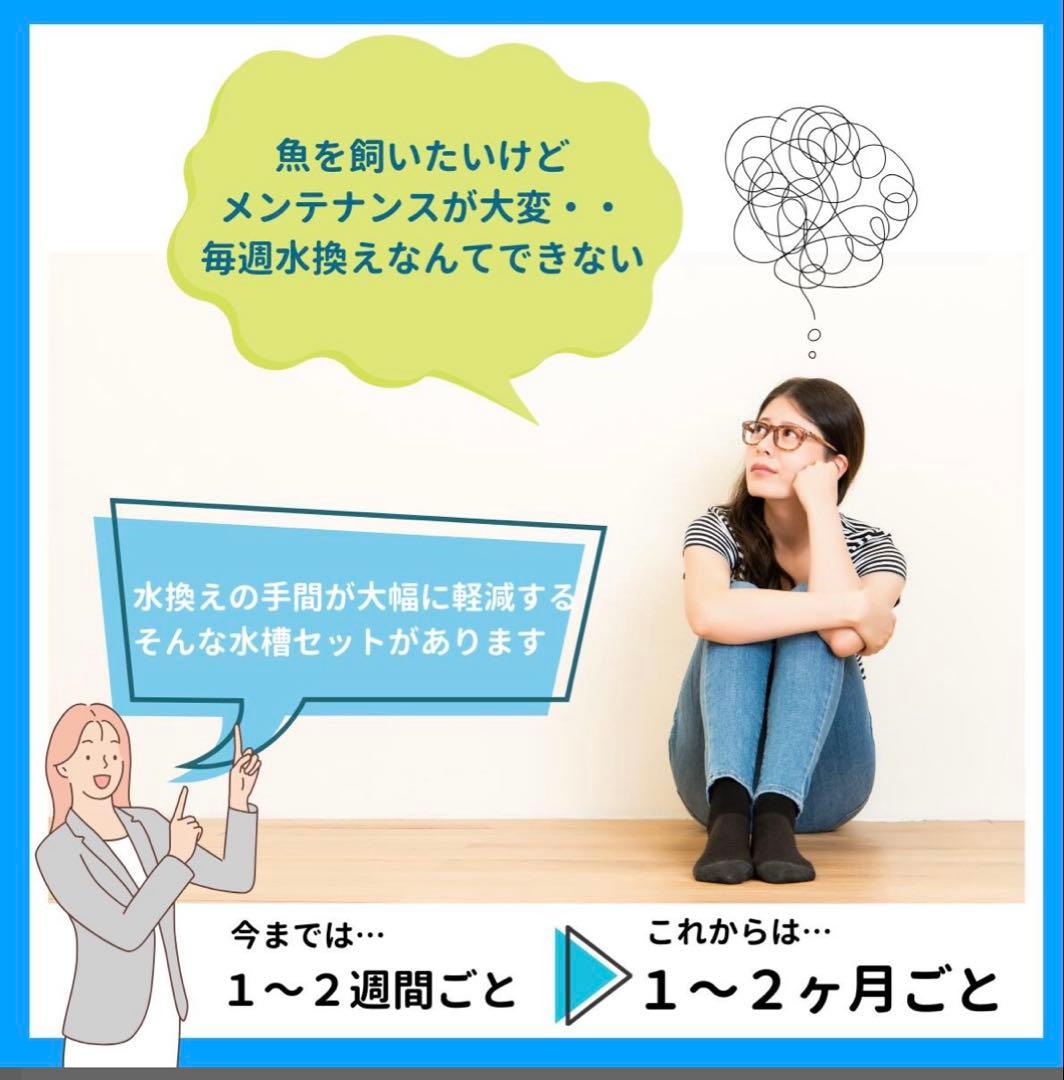 水槽　せせらぎビオトープ　20cm