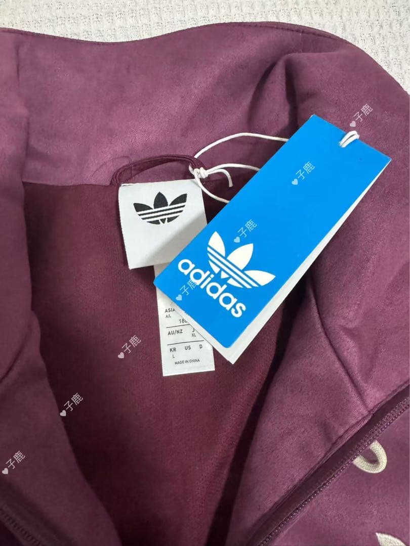 adidasアディダス 中国限定 蛇年トラックジャケット むらさき M