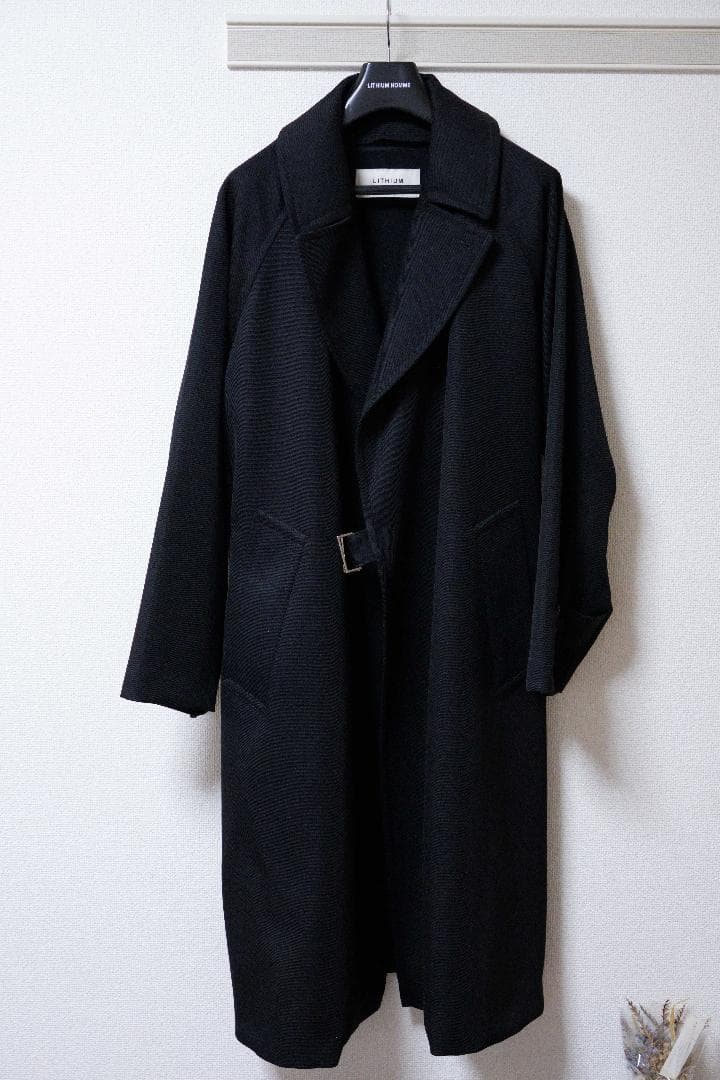 WOOL GABARDINE TIELOCKEN COAT　タイロッケンコート