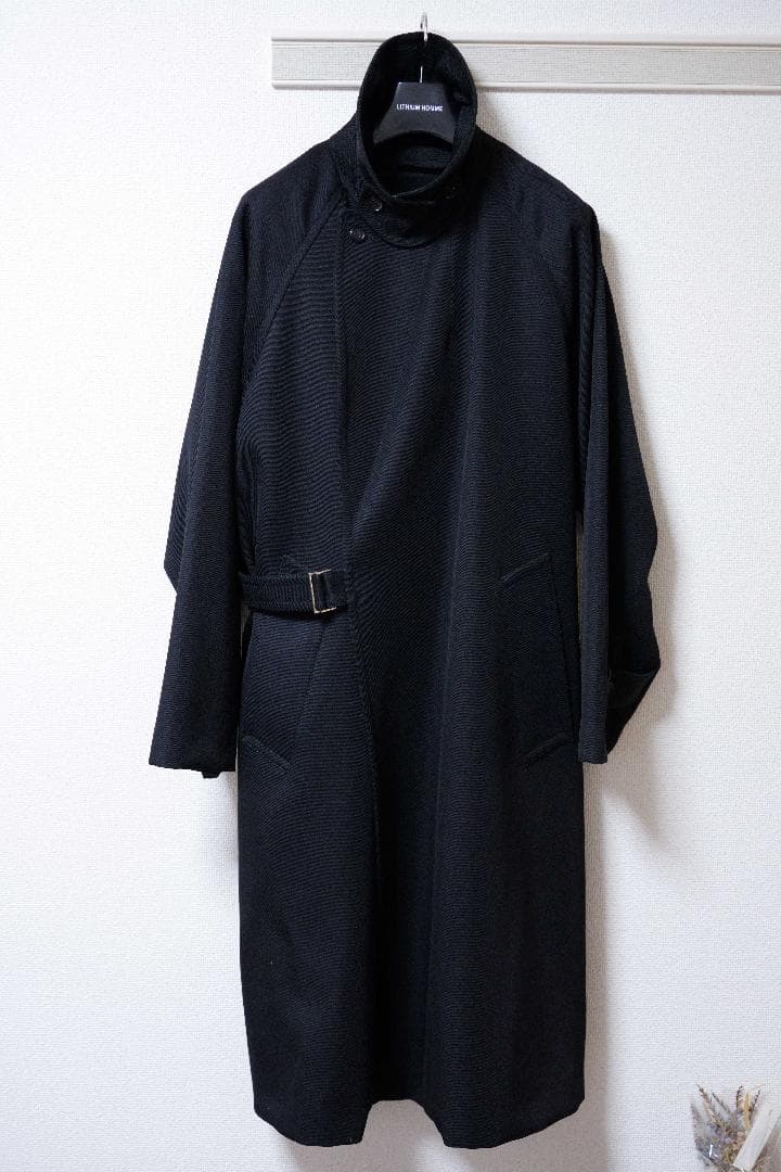 WOOL GABARDINE TIELOCKEN COAT　タイロッケンコート