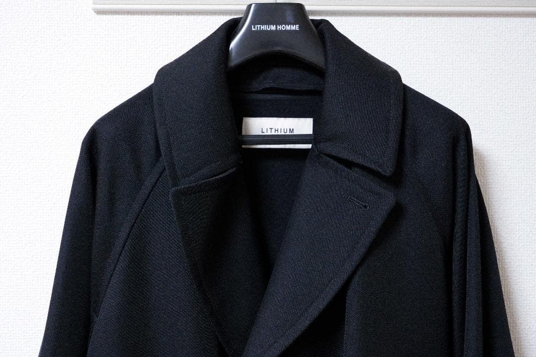 WOOL GABARDINE TIELOCKEN COAT　タイロッケンコート