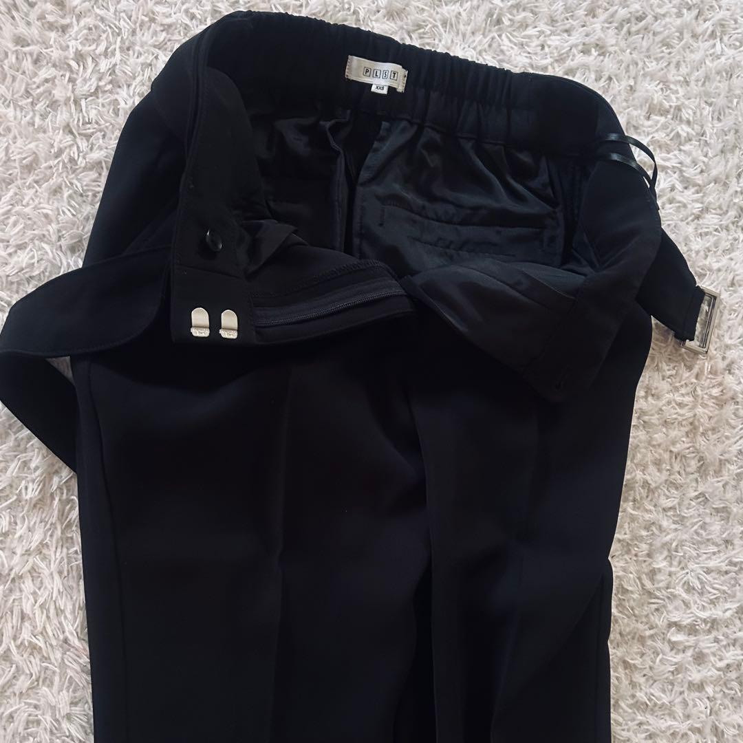 PLST レディースパンツスーツ　ブラック