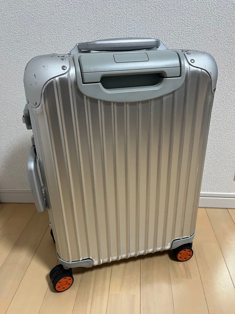 【値下げ】RIMOWA オリジナルキャビンS 機内持ち込み　オレンジホイール