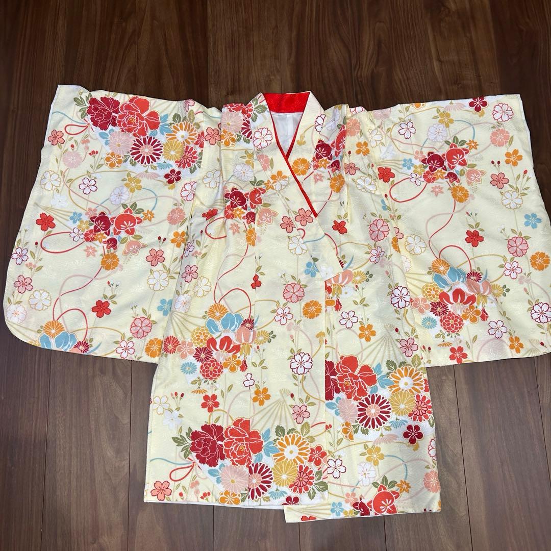 袴セット110-120cm 帯・小物8点セット付き