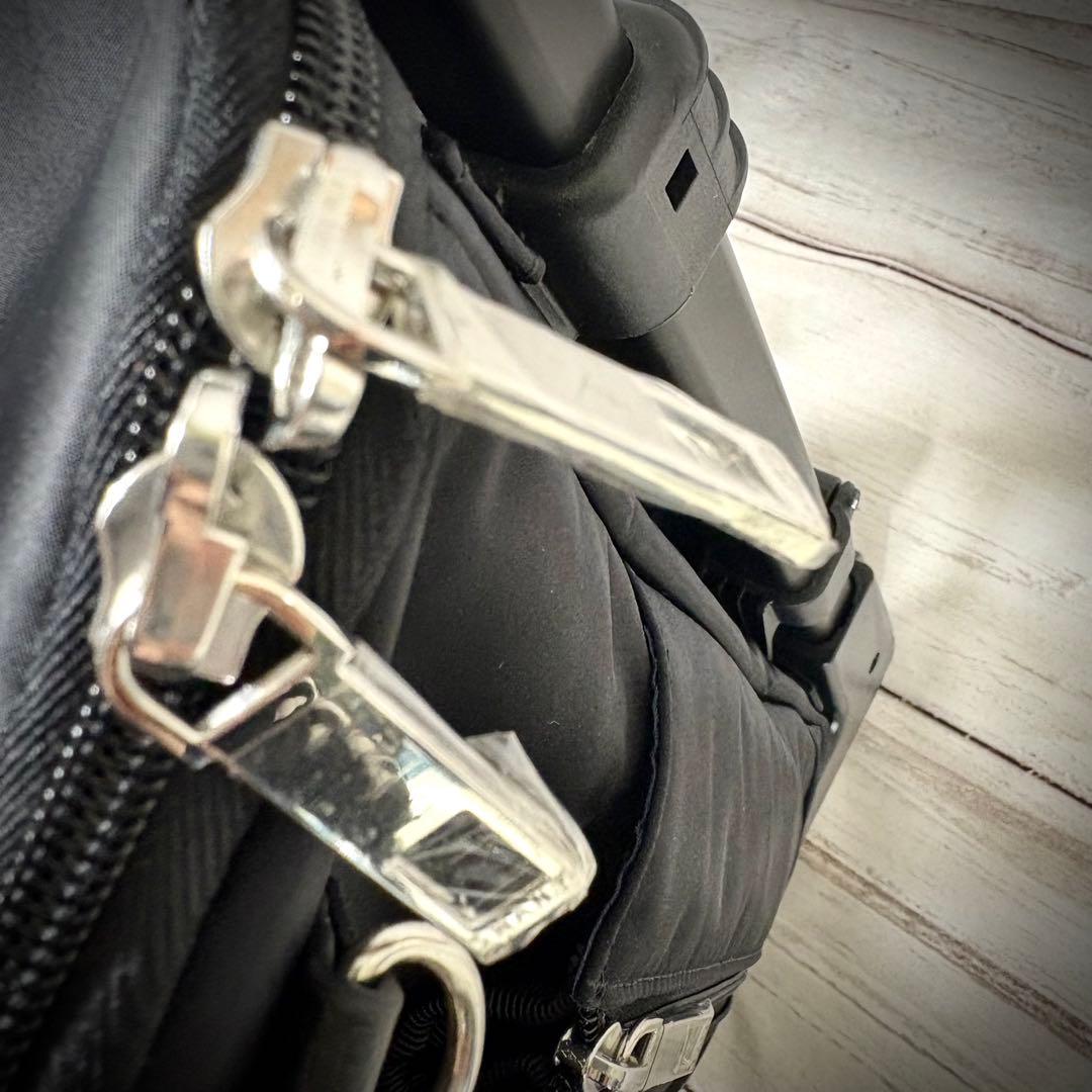 SWANY スワニー　キャリーバッグ　4輪ストッパー付　バッグ取外し可　ブラック