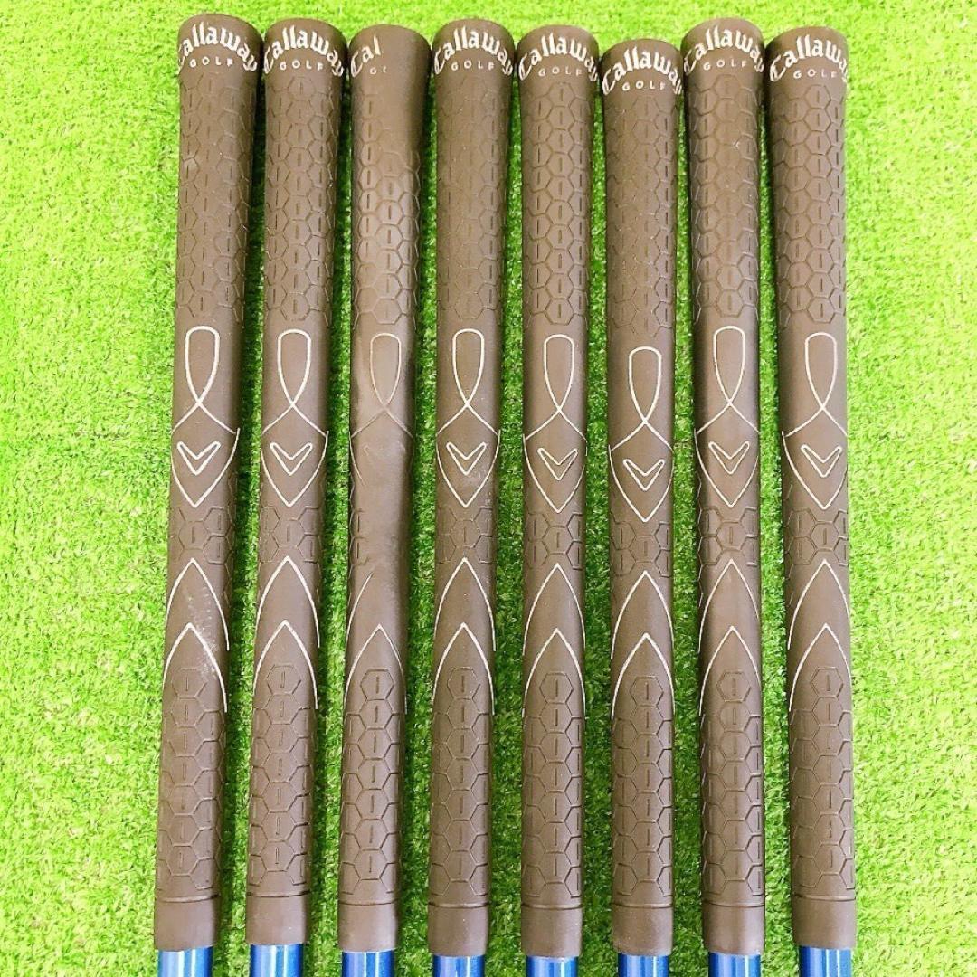 テ01★キャロウェイ X-18 8本レディースアイアンセットL Callaway