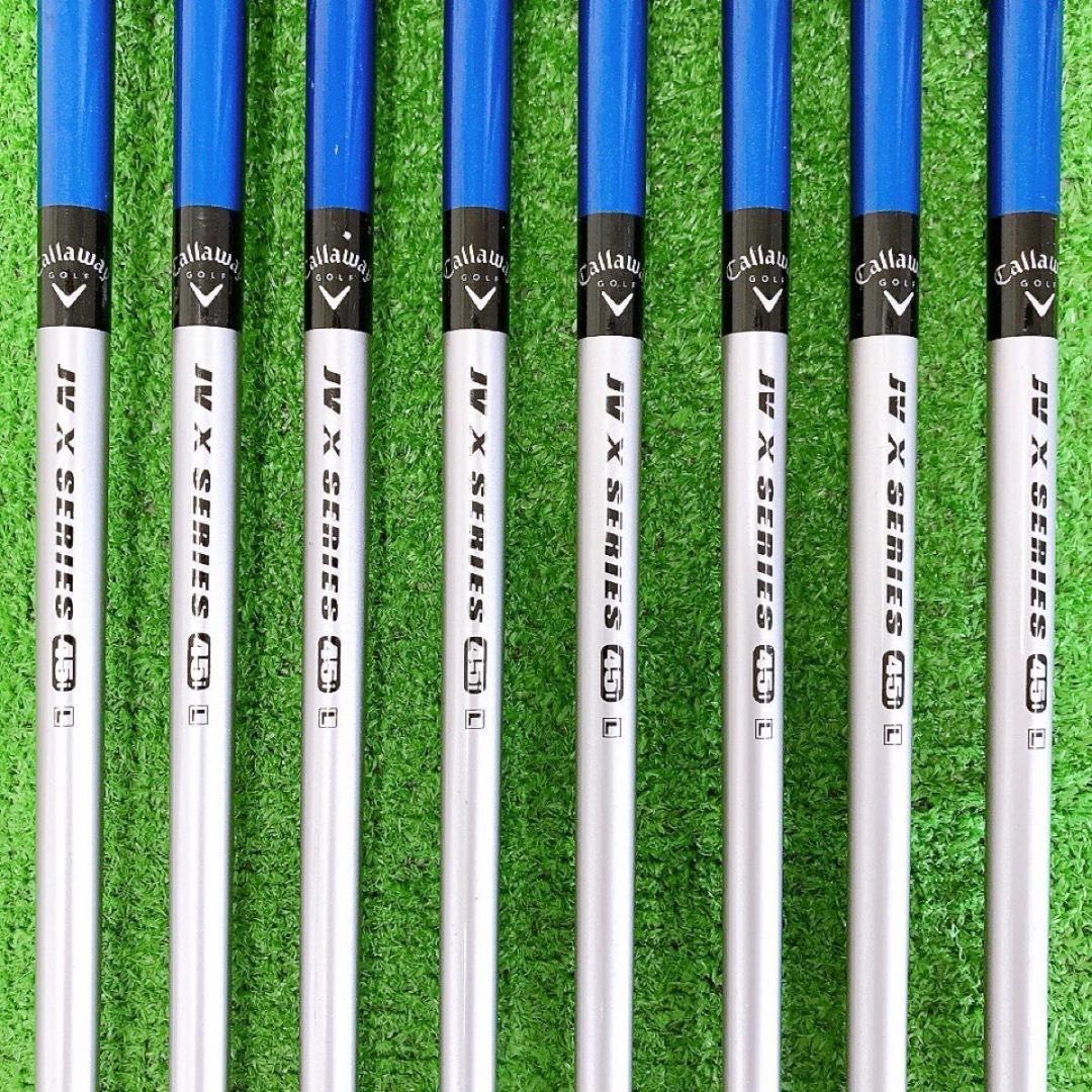 テ01★キャロウェイ X-18 8本レディースアイアンセットL Callaway