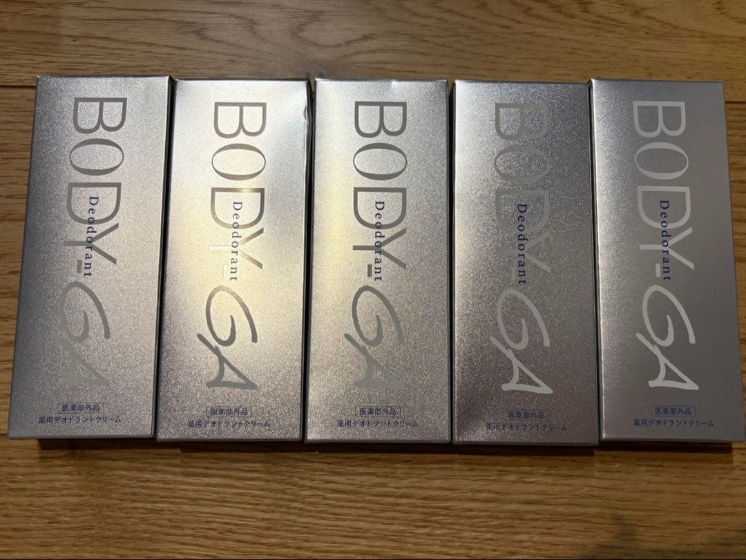 【新品未開封】BODY-GA デオドラントクリームOZ 5個セット