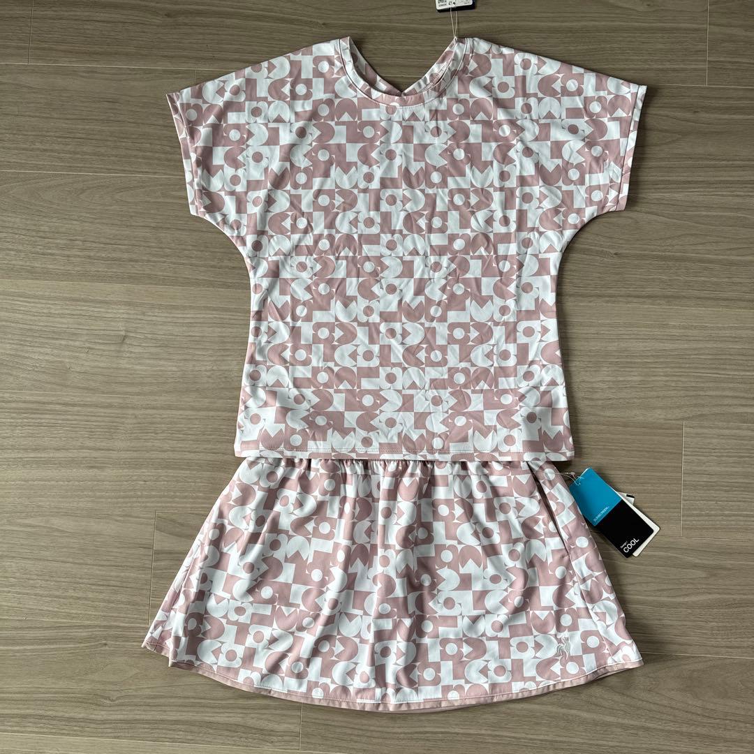 【新品未使用】ルコック レディース リバーシブルテニスウェア ピンク ４way