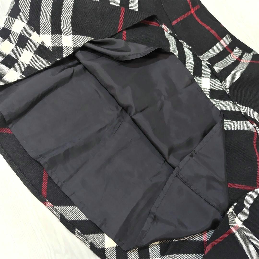 大きいサイズ　バーバリーロンドン　ひざ丈スカート　ノバチェック　メガチェック