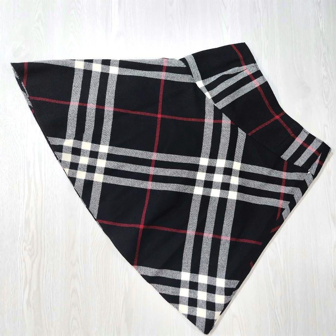 大きいサイズ　バーバリーロンドン　ひざ丈スカート　ノバチェック　メガチェック