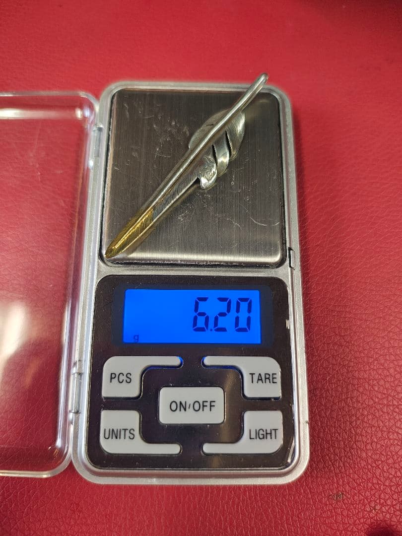 LarrySmith　ラリースミス　カゼキリフェザー　先金　ネックレス