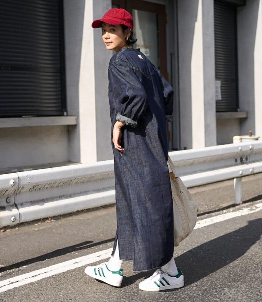 SOMETHING×FREAK'S STORE 別注 デニムシャツワンピース