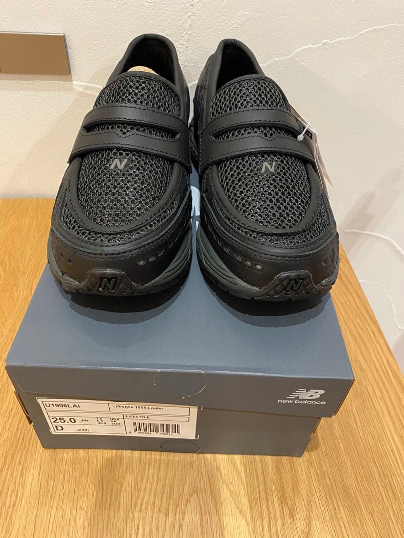 靴 New Balance U1906LAI BLACK 25cm