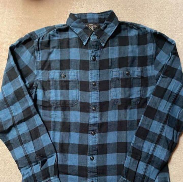 ロンハーマン別注 RRL バッファローチェックシャツ M