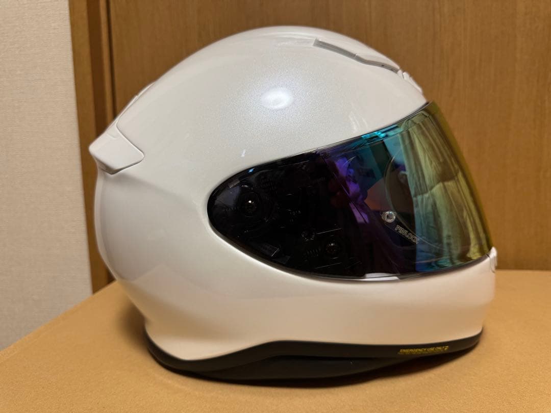 未使用品！ SHOEI Z-7 ヘルメット Lサイズ ミラーシールド付！