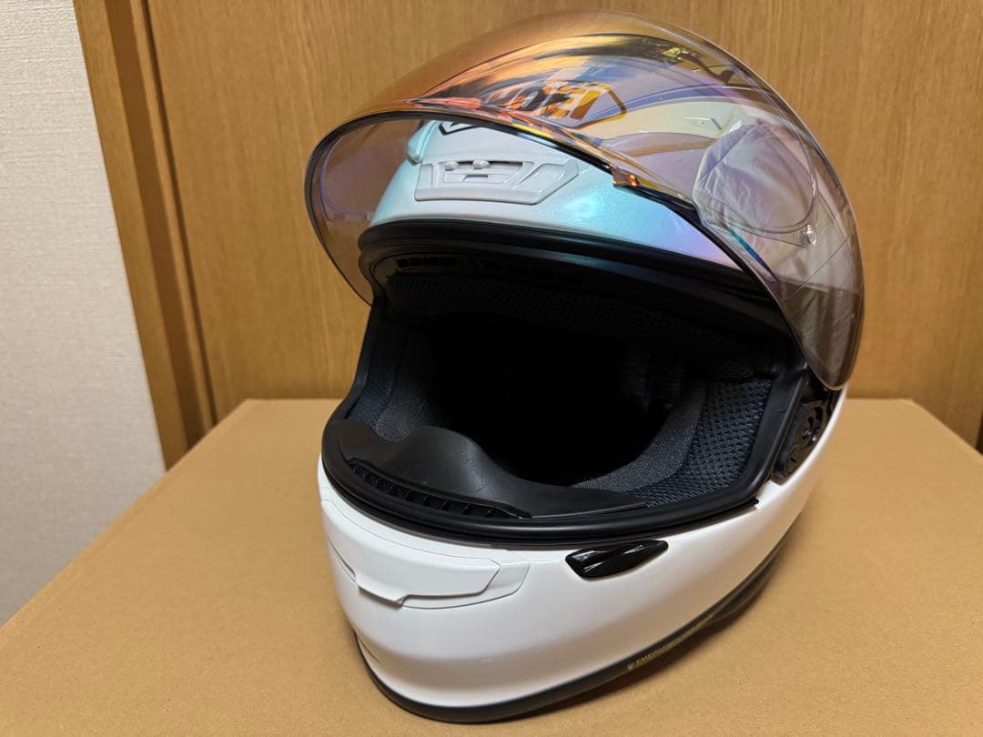 未使用品！ SHOEI Z-7 ヘルメット Lサイズ ミラーシールド付！