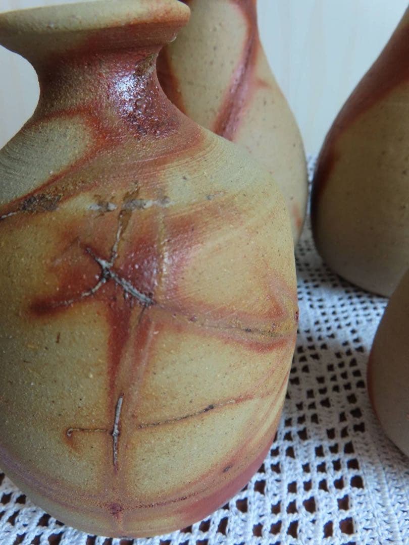 備前焼　花瓶　一輪挿し