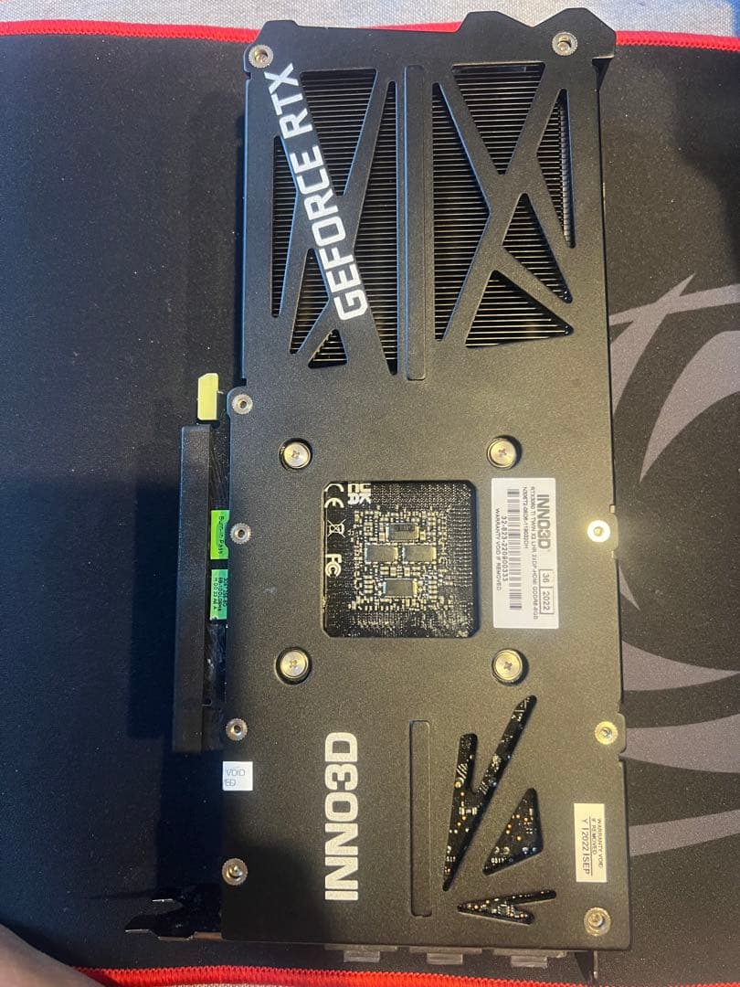 グラフィックボード・グラボ・ビデオカード RTX3060TI TWIN X2 LHR 3XDP-HDMIGDDR6-8GB