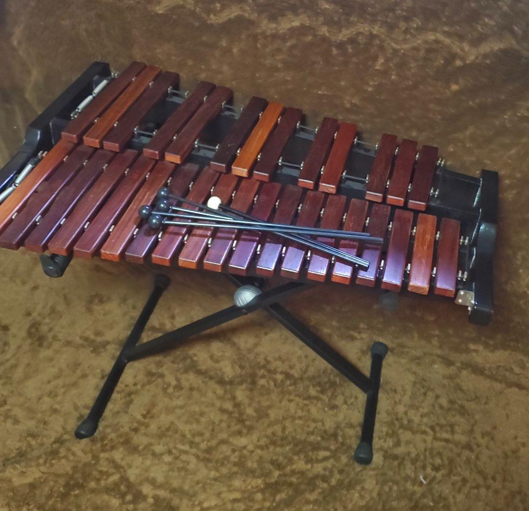 ENNBOM シロフォン 木琴　折りたたみ式スタンド　付属　32音
