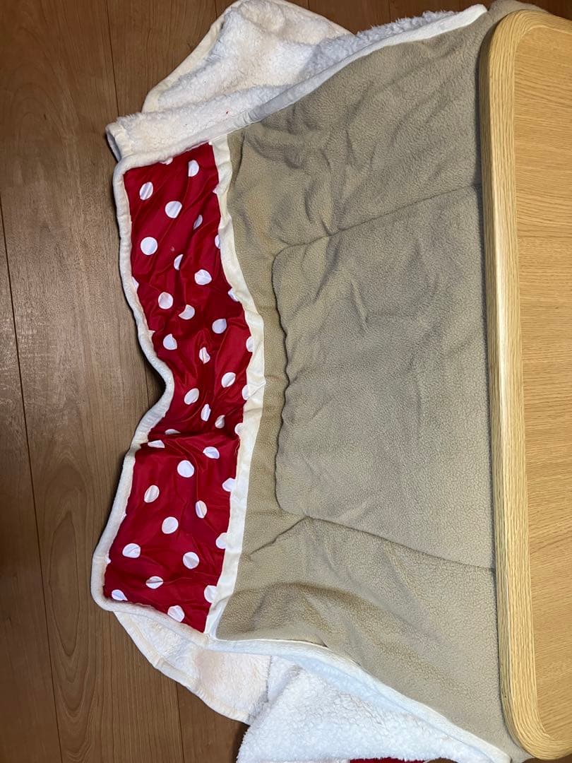 【ゆき様】ディズニー　ミニーちゃんこたつ布団、こたつ用マット