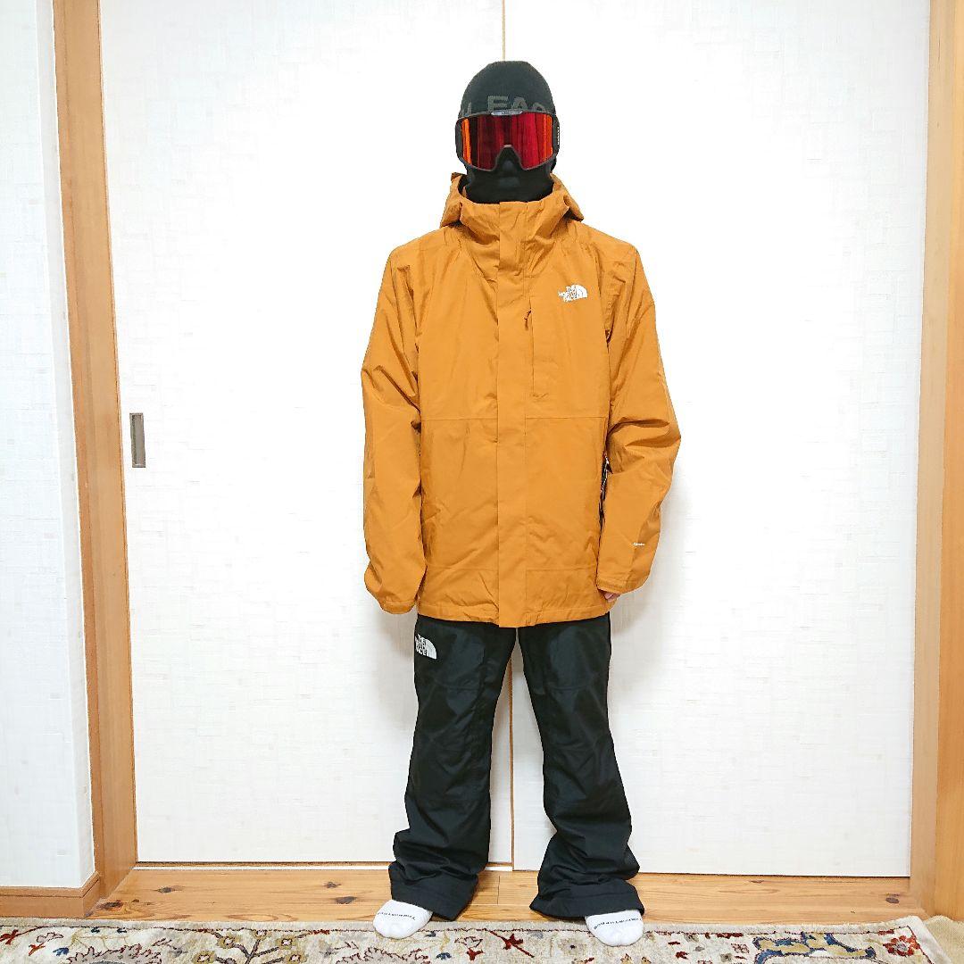 新品THE NORTH FACE(ノースフェイス)スキースノーボードウェアXL黄