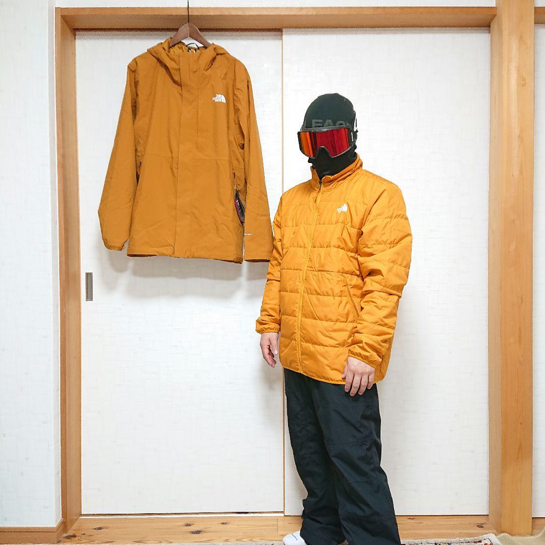 新品THE NORTH FACE(ノースフェイス)スキースノーボードウェアXL黄