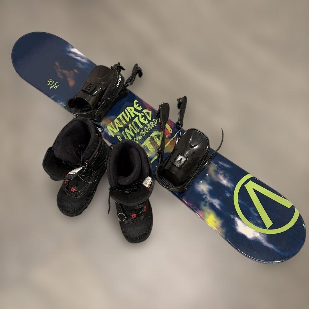 スノーボード&head 27センチブーツセット