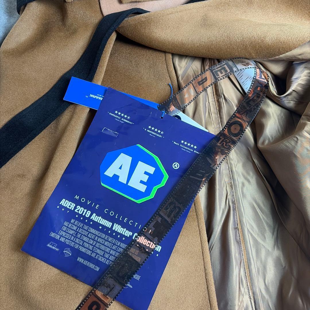 【y】ADER Robe wool trench coat A1