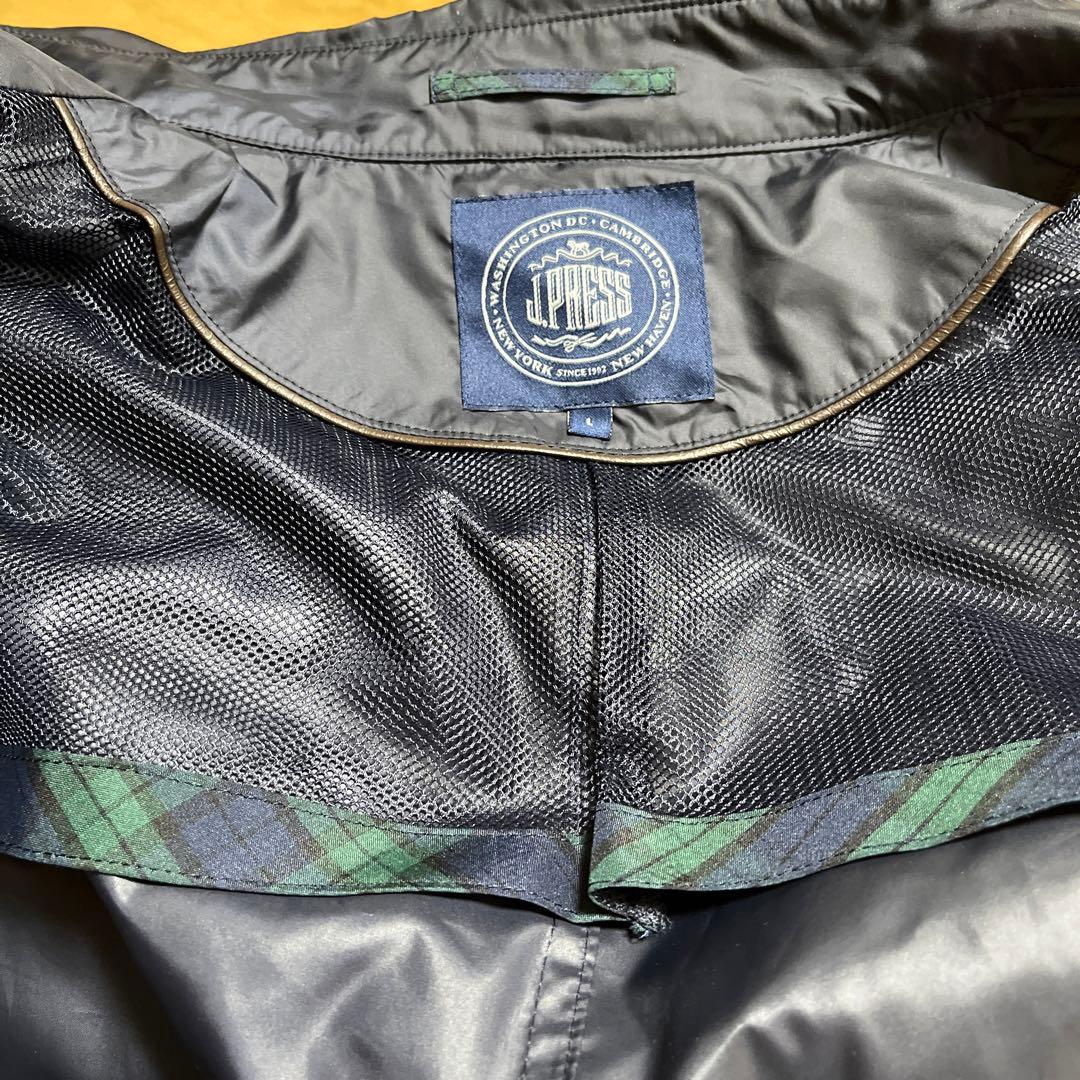 J.PRESS 濃紺ネイビースプリングコート　ビジネスコート