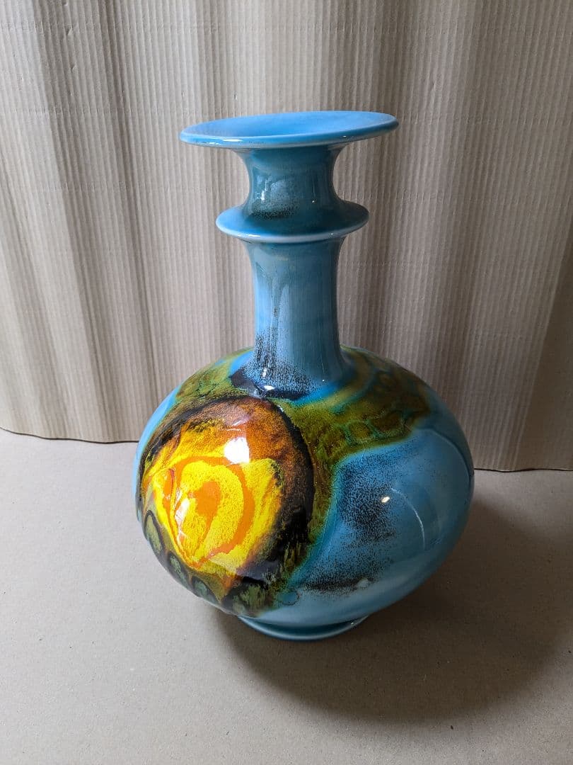 【希少】 フッチェンロイター ドイツ製 ヴィンテージ 花瓶 マーブル