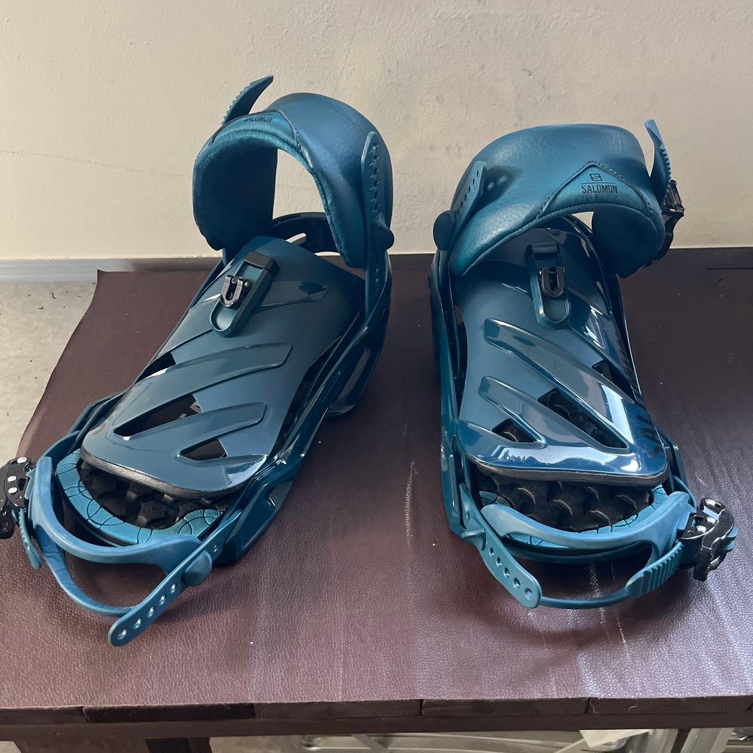 SALOMON スノーボード ビンディング 青