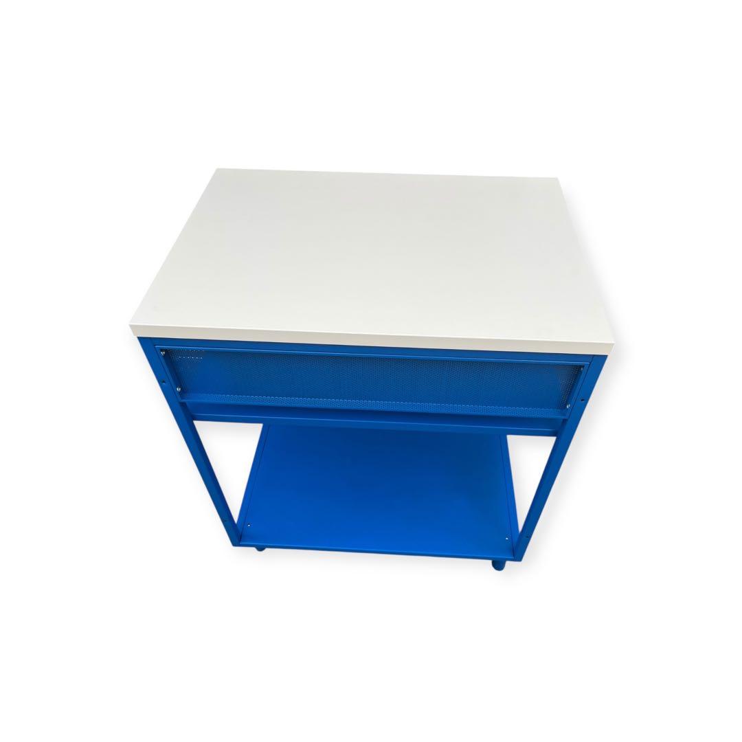 IKEA PLATSA プラッツァ オープンシェルフユニット ブルー/ホワイト