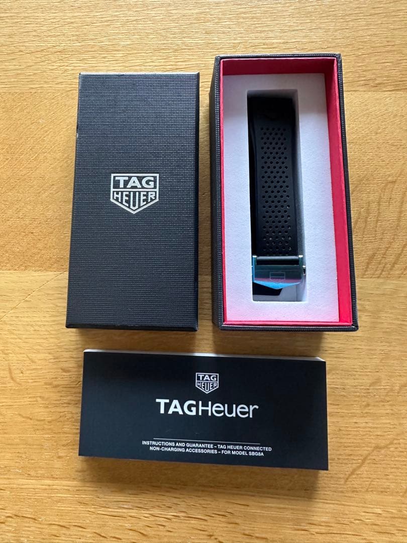 タグホイヤー コネクテッド E4 純正ラバーベルト(45mm用)