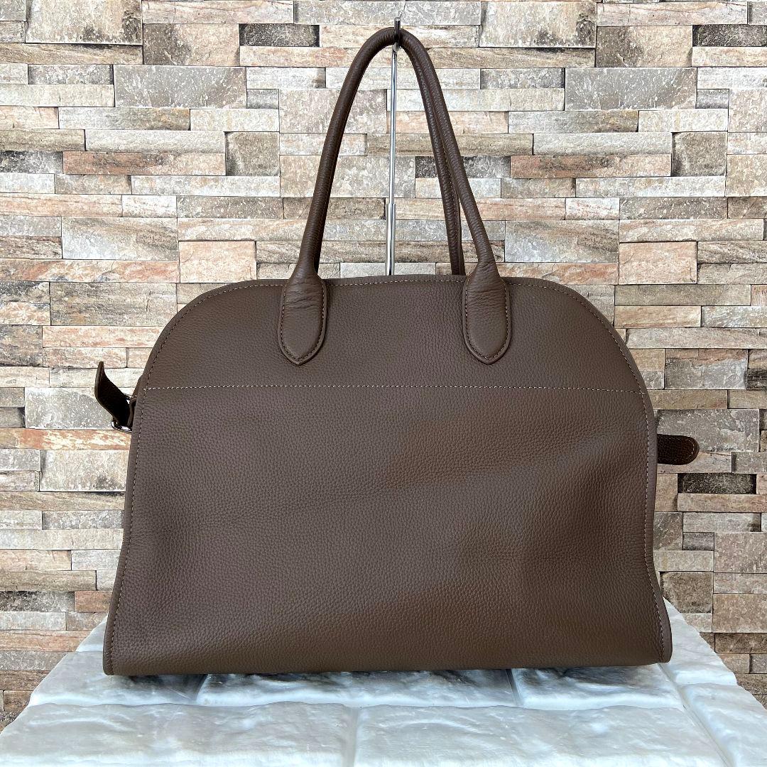 【美品】JISTORY　SIDE BELT BOSTON BAG　ブラウン