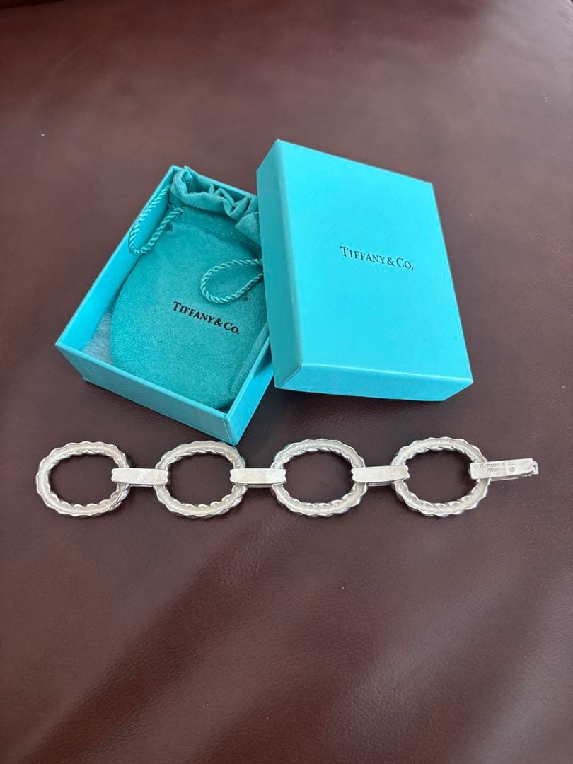 Tiffany&Co. VINTAGE ツイストサークルリンクブレスレット