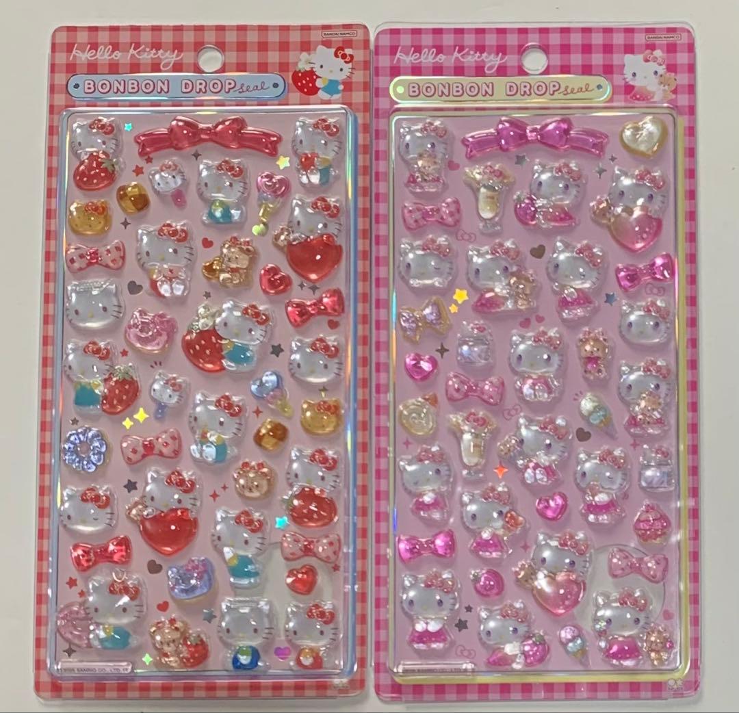 【正規品】　ボンボンドロップシール　サンリオ　第２弾　８点　シナモンロール２点